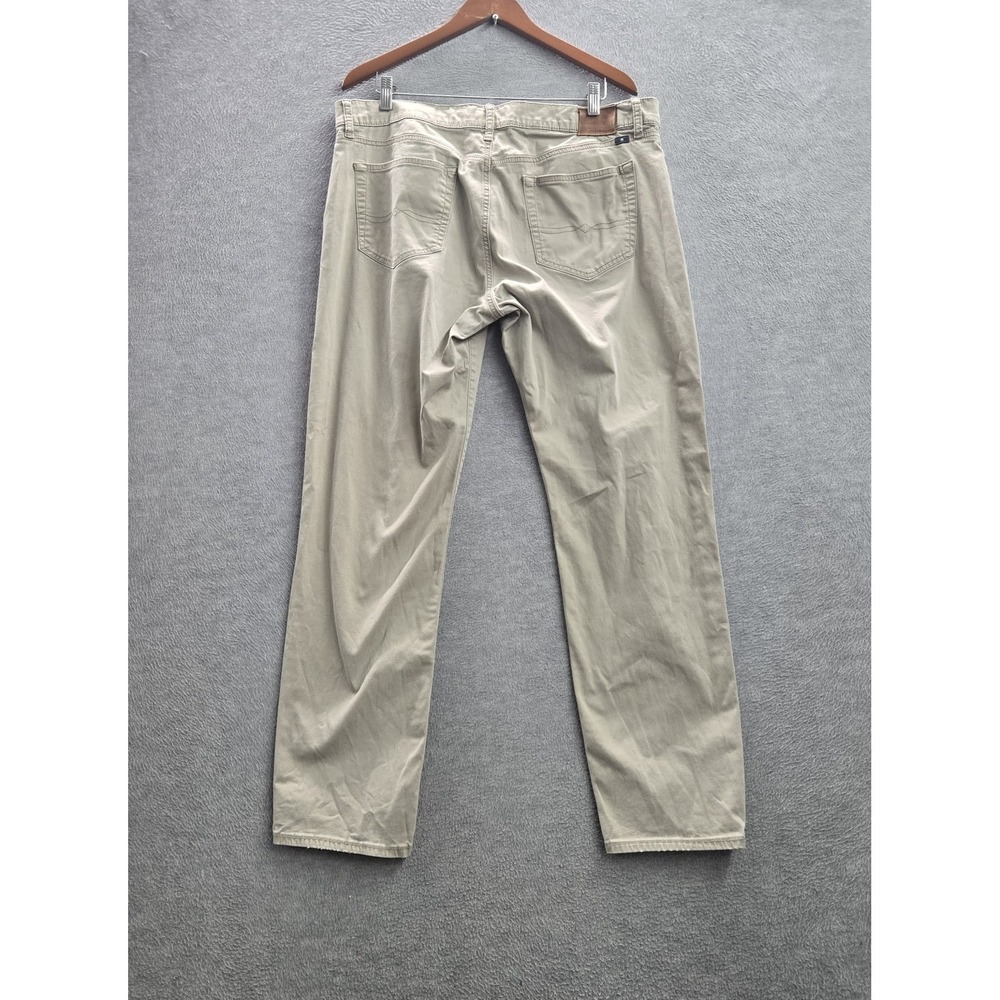 Lucky Brand Men Pants 36X32 Khaki Chino 121 Heritage Slim Button 30" Inseam - Picture 13 of 14